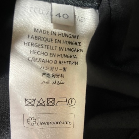 Stella McCartney Skin Free Skin Darcelle Faux Leather Leggings Pants - Picture 7 of 14